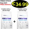 1+1 Fresh Stock!!! ALL Nutrition Creatine Muscle Max 2000 g - 333 Servings