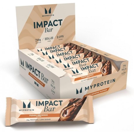 MyProtein Protein Brownie Bars 12 x 75 g