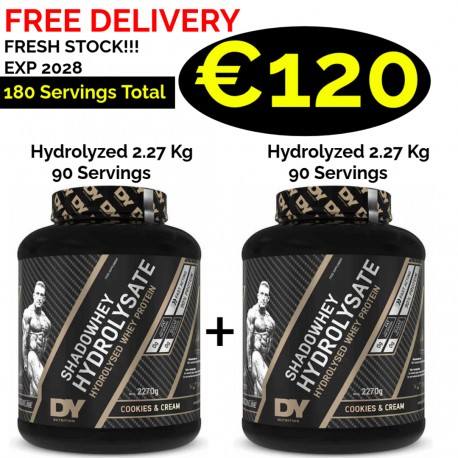 Dorian Yates Protein Shadowhey Hydrolyzed 2.27 Kg - 90 Servings
