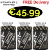 3x Dorian Yates Creatine Monohydrate 900 g - 180 Servings