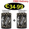 2x Dorian Yates Creatine Monohydrate 600 g - 120 Servings