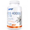 SFD VITAMIN D3 4000 iu + K2 120 Caps - 120 Servings