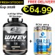 CORE CHAMPS 100% WHEY PROTEIN 2.26 Kgs -66 Servings