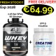 CORE CHAMPS 100% WHEY PROTEIN 2.26 Kgs -66 Servings