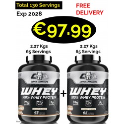 CORE CHAMPS 100% WHEY PROTEIN 2.26 Kgs -66 Servings