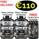 CORE CHAMPS 100% WHEY PROTEIN 2.26 Kgs -66 Servings