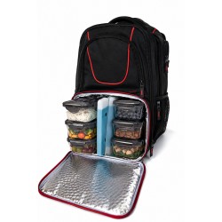 6 Pack Fitness bag food bag