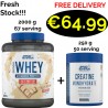 Applied Nutrition Critical Whey Protein 2 Kgs - 67 Servings + 250 g Creatine