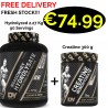 Dorian Yates Protein Shadowhey Hydrolyzed 2.27 Kg - 90 Servings+Creatine 300 g