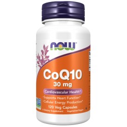 Now CoQ10 30 mg 60 Veg Capsules
