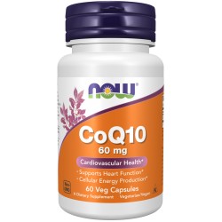 Now CoQ10 30 mg 60 Veg Capsules