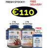 1+1 Fresh Stock!!! Applied Nutrition Critical Whey Protein 4 Kgs - 122 Servings + Free 250 g Creatine