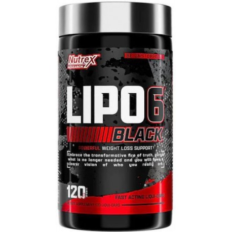 Nutrex LIPO-6 Black 120 Caps