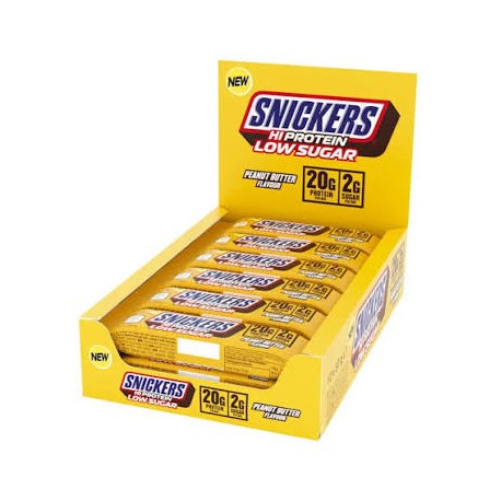 SNICKERS HI PROTEIN BAR BOX OF 18 X 62 g