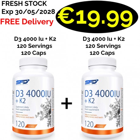 Ostrovit - VITAMIN D3 + K2 90 Tabs