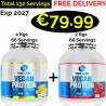 1+1 FRESH STOCK!!! Yava Labs Vegan Protein 2 kg - 66 Servings