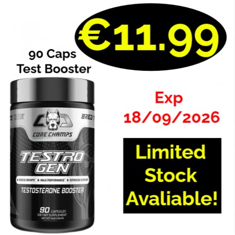 CORE CHAMPS TESTRO GEN 90 Caps - 45 Servings