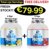 1+1 FRESH STOCK!!! Yava Labs Vegan Protein 2 kg - 66 Servings