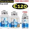1+1 FRESH STOCK!!! Yava Lab Elite Whey Protein 4000 g - 132 Servings + 300 g Creatine