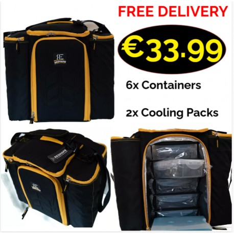 6 Pack Fitness bag food bag