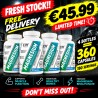 4x Dorian Yates Magnesium Bisglycinate 360 Caps - 180 Servings