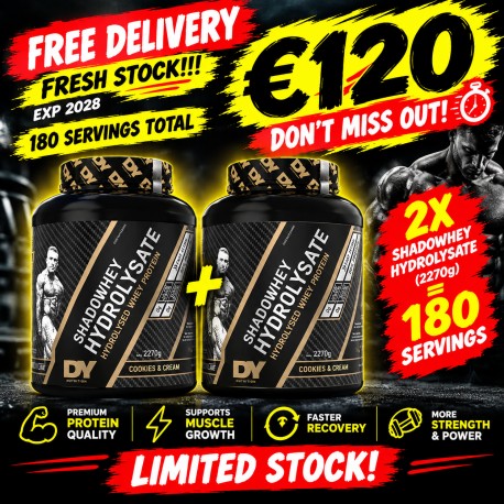 Dorian Yates Protein Shadowhey Hydrolyzed 2.27 Kg - 90 Servings