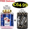Yava Labs Premium Beef Protein 2 Kgs - 66 Servings + 300 g Creatine
