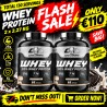 1+1 CORE CHAMPS 100% WHEY PROTEIN 4.52 Kgs - 130 Servings+ FREE Creatine 300 g