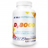 Exp 31/01/2027 ALL Nutrition D3 8000 iu 120 Tablets - 240 Servings