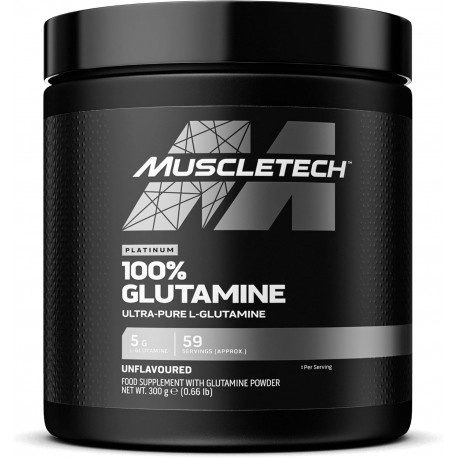 Muscletech Platinum 100% Pure Glutamine 300 g