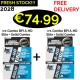 BPI A-HD Elite & SOLID Combo, 2 Bottles - 30 Capsules Each