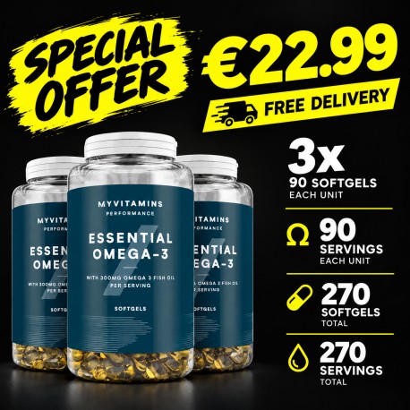 MyProtein Omega 3 250 Softgels