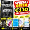 CORE CHAMPS MASS Gainer 15 Lbs 6800 g + 5 Products