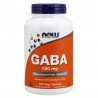 Now GABA 750 mg 200 Veg Capsules - 200 Servings