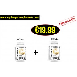 Kevin Levrone Vitamin C AMAZING Offer 1+1 180 Tabs