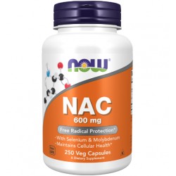 Now Foods NAC 600 mg - 250 Veg Caps