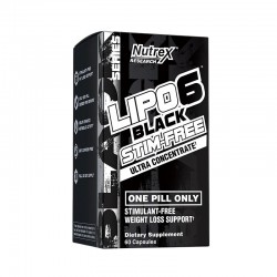 Nutrex LIPO-6 Black Stim-Free Ultra Concentrate 60 Black-Caps